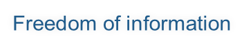 Freedom of information